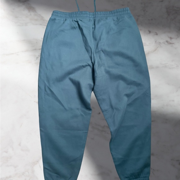 PUMA Women's Fleece Jogger External Drawcord Side Pockets Elastic Ankle cuff XXL - Picture 2 of 5